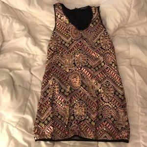 sequin dress sleeveless dress